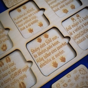 Erdei mondókák - játék & sport - készségfejlesztő és logikai játék - oktató játékok - Meska.hu