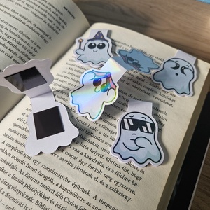 Mágneses könyvjelző - könyv & zene - könyvjelző - Meska.hu