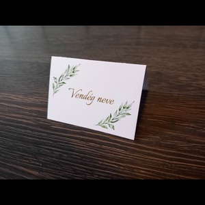 Ültető kártya (greenery), Esküvő, Meghívó & Kártya, Ültetési rend, , MESKA