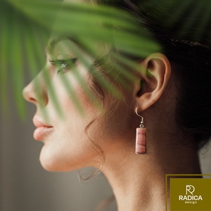 Cédrus fülbevaló - ékszer - fülbevaló - lógó fülbevaló - Meska.hu