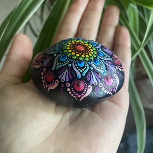 Szívenergia Medicina Mandalakő - otthon & életmód - dekoráció - spiritualitás - mandala - Meska.hu