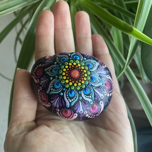 Szívenergia Medicina Mandalakő - otthon & életmód - dekoráció - spiritualitás - mandala - Meska.hu
