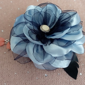 Kék rózsás érmetárca, Táska & Tok, Pénztárca & Más tok, Aprópénztartó, Varrás, MESKA