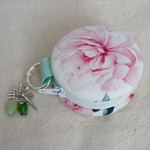 Tavaszi virágos érmetárca, Táska & Tok, Pénztárca & Más tok, Aprópénztartó, Varrás, MESKA