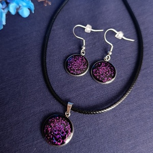 Gothic Fairy lila szett, Ékszer, Ékszerszett, Ékszerkészítés, MESKA