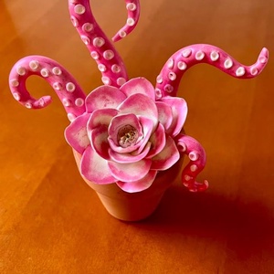 Rózsszín varázs - otthon & életmód - dekoráció - asztal és polc dekoráció - asztaldísz - Meska.hu