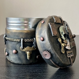 Steampunkos nagy doboz, Otthon & Életmód, Tárolás & Rendszerezés, Doboz, Gyurma, MESKA