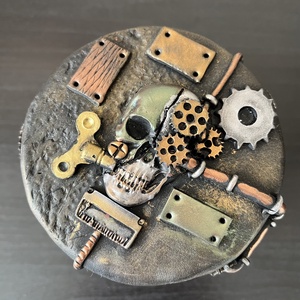 Steampunkos nagy doboz - otthon & életmód - tárolás & rendszerezés - doboz - Meska.hu