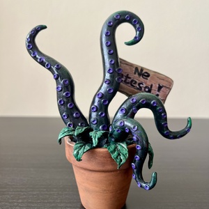 Titokzatos növény, Otthon & Életmód, Dekoráció, Virágdísz és tartó, Csokor & Virágdísz, Gyurma, Mindenmás, MESKA