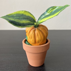 Vidám Tökfej - otthon & életmód - dekoráció - virágdísz és tartó - csokor & virágdísz - Meska.hu