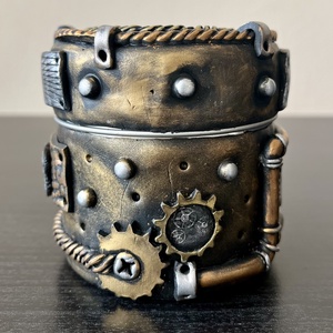 Kis Steampunk doboz - ékszer - ékszertartó - ékszerdoboz - Meska.hu