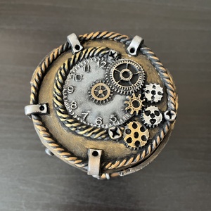 Kis Steampunk doboz - ékszer - ékszertartó - ékszerdoboz - Meska.hu
