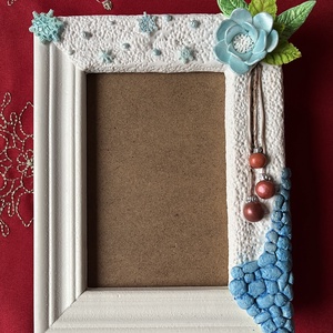 Jeges varázs, Otthon & Életmód, Dekoráció, Kép & Falikép, Képkeret, Mindenmás, Gyurma, MESKA