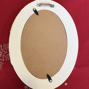 Ovális téli keret - otthon & életmód - dekoráció - kép & falikép - képkeret - Meska.hu