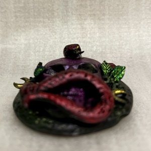 Kígyós kituző - ékszer - kitűző és bross - Meska.hu