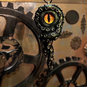 Sötét mélység medál - Meska.hu