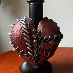 Szív váza - otthon & életmód - virágdekoráció - virágtartó - váza - Meska.hu