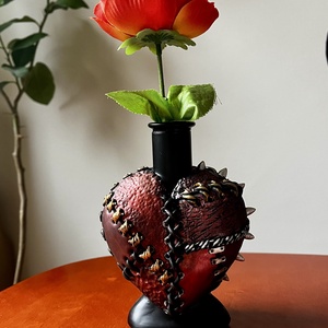 Szív váza - otthon & életmód - virágdekoráció - virágtartó - váza - Meska.hu