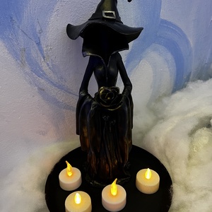 Misztikus Boszorkány, Otthon & Életmód, Dekoráció, Asztal és polc dekoráció, Asztaldísz, Gyurma, Mindenmás, MESKA
