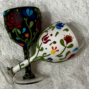 Magyaros boros páros - otthon & életmód - konyhafelszerelés, tálalás - tálalás - boros poharak, szettek - Meska.hu