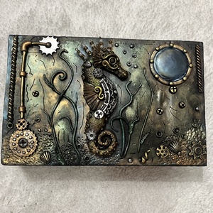 Tengeri titkok őrzője - otthon & életmód - dekoráció - asztal és polc dekoráció - díszdoboz - Meska.hu