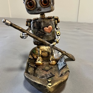 Az utolsó túlélő, Ékszer, Ékszertartó, Ékszertartó tál, Gyurma, Szobrászat, MESKA