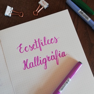 Ecsetfilces Kalligráfia workshop - Budapesten - diy (csináld magad) - workshop & tanfolyam - Meska.hu