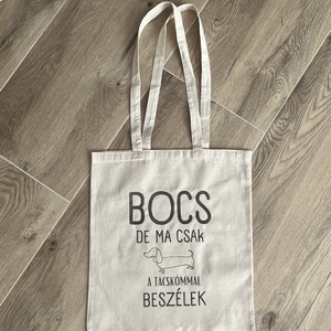 Egyedi feliratos/neves vászontáska - Meska.hu