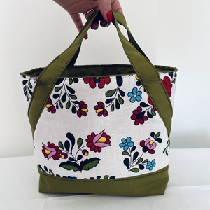 Kézitáska népmotívumos  - táska & tok - kézitáska & válltáska - kézitáska - Meska.hu