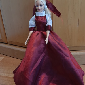 Bordó barbi ruha, Játék & Sport, Baba & babaház, Barbie ruhák, Varrás, MESKA