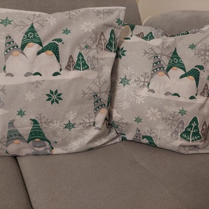 Zöld manós párnahuzat, Otthon & Életmód, Lakástextil, Párna & Párnahuzat, Díszpárnahuzat, Varrás, MESKA