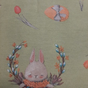 Nyuszis párnahuzat - otthon & életmód - lakástextil - párna & párnahuzat - díszpárnahuzat - Meska.hu