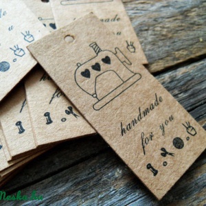 Varrógép Handmade cédula varrásokhoz  - 1cs - kellékek & szerszámok - papír - dekorációs papír - Meska.hu
