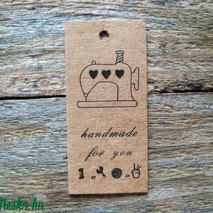 Varrógép Handmade cédula varrásokhoz  - 1cs - kellékek & szerszámok - papír - dekorációs papír - Meska.hu