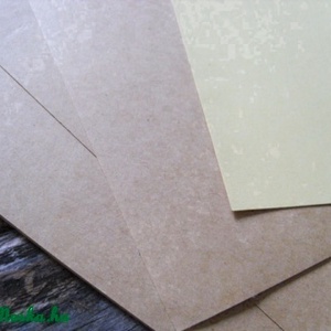 Öntapadós NYOMTATHATÓ kraft papír - A4 - kellékek & szerszámok - papír - egyéb papír - Meska.hu