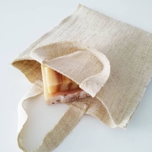 Organikus natúr zsákvászon füles táska neszeszer -  - Meska.hu