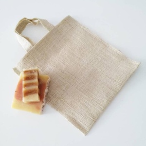 Organikus natúr zsákvászon füles táska neszeszer -  - Meska.hu