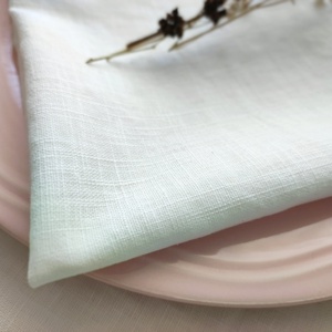 Fehér lenvászon szalvéta 2db - otthon & életmód - konyhafelszerelés, tálalás - konyhai textil - szalvéta - Meska.hu