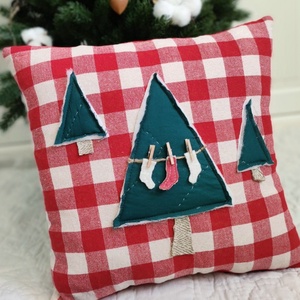 Rusztikus fenyőfás párna - otthon & életmód - lakástextil - párna & párnahuzat - Meska.hu