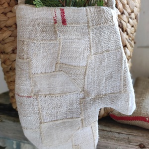 Farmhouse egyujjas kesztyű kandallódísz - karácsony - mikulás - mikulás zsák - Meska.hu