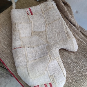 Farmhouse egyujjas kesztyű kandallódísz - karácsony - mikulás - mikulás zsák - Meska.hu