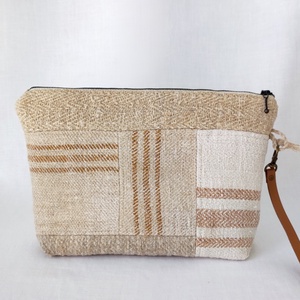 Természetes vászon kozmetikai táska - uniszex   - táska & tok - neszesszer - Meska.hu