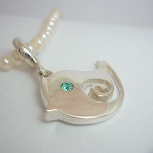 Csicsergő ezüst madár medál -  - Meska.hu