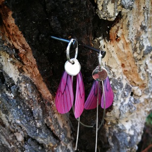 Ezüst fülbevaló fátyolka -  - Meska.hu