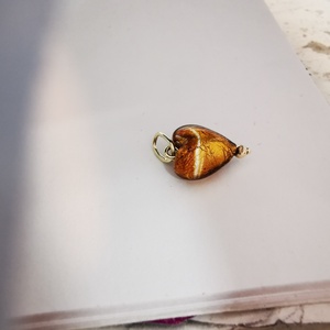 Aranyszív medál - ékszer - Meska.hu