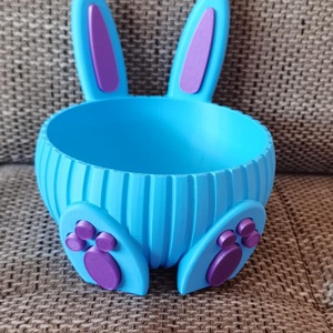 Nyuszis tartó, Ünnepi díszek, dekorációk, Húsvéti díszek és dekorációk, Húsvéti kosár, Mindenmás, MESKA