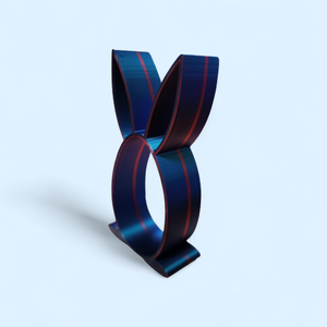 Nyuszi kinder tojás tartó  - ünnepi díszek, dekorációk - húsvéti díszek és dekorációk - húsvéti ajándékátadó - Meska.hu