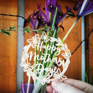 Anyák napi beszúró , Otthon & Életmód, Virágdekoráció, Virágdíszítő kellékek, Mindenmás, MESKA