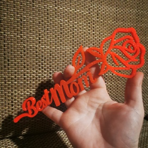 Best mom anyák napi örökvirág  - otthon & életmód - virágdekoráció - virágdíszek - asztali virágdísz - Meska.hu