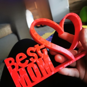 Best mom dísz  - otthon & életmód - dekoráció - asztal és polc dekoráció - asztaldísz - Meska.hu